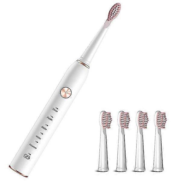 Smart Cleaning & Whitening Modes Selection Rechargeable Sonic Electric Toothbrush