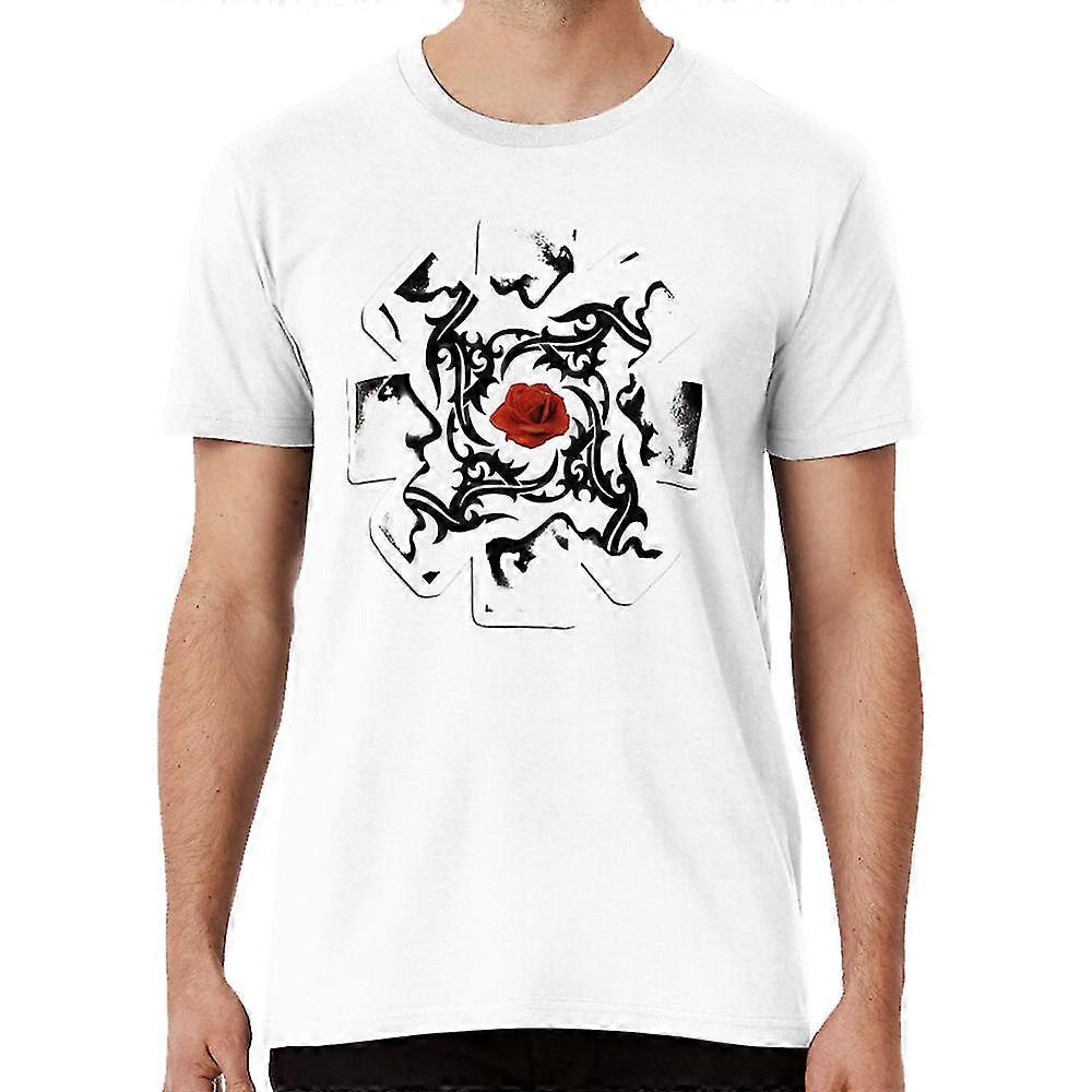 T-shirt à fleurs rouges piments rouges