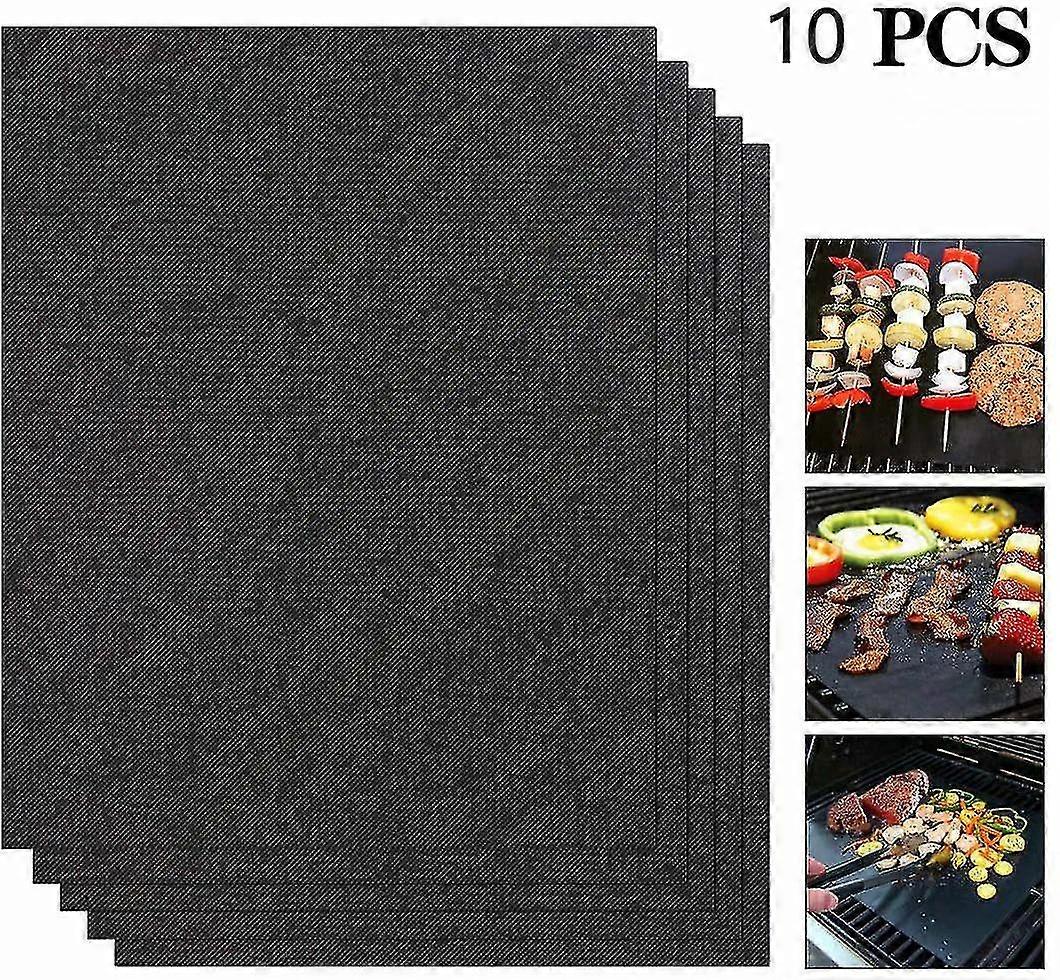Barbecue Mat For Grilling, Baking Mat For Grilling 400 * 330mm (10 Pcs