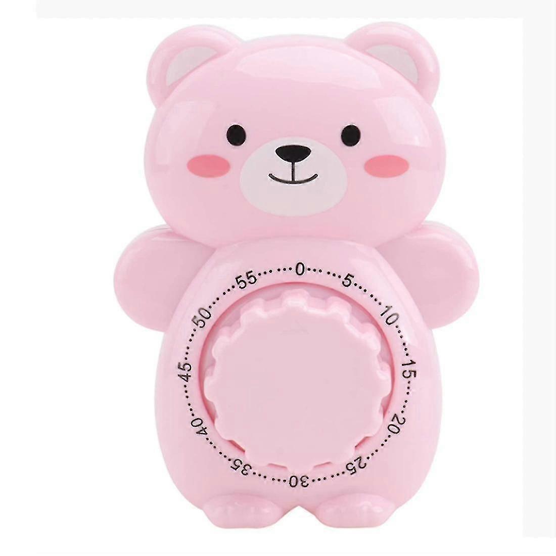 Mechanical Timer Kitchen Timer 60 Min Compatible With Cooking, Learning,etc,pink