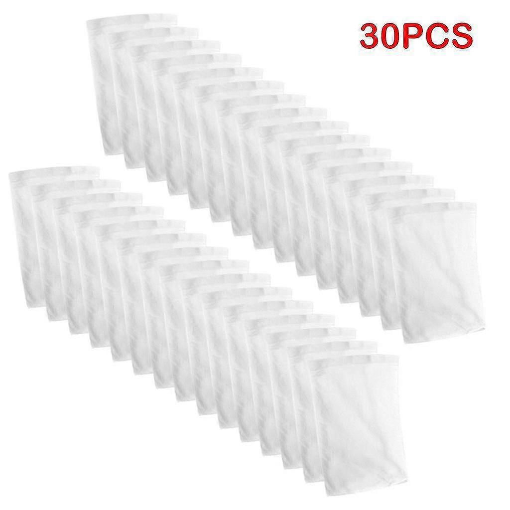 Sajy Swimming Pool Skimmer Socks Replacement Fine Mesh Filter 30 Pcs