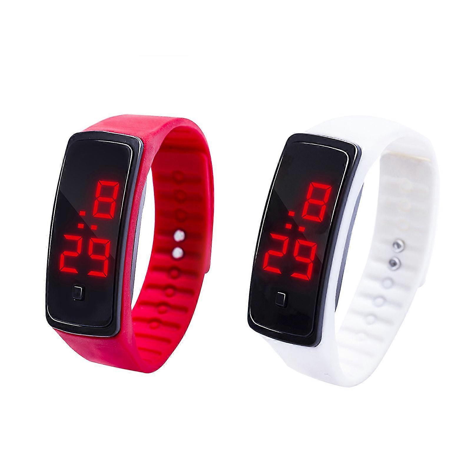 College Style Student Net Red Small Square Electronic Smart Watch