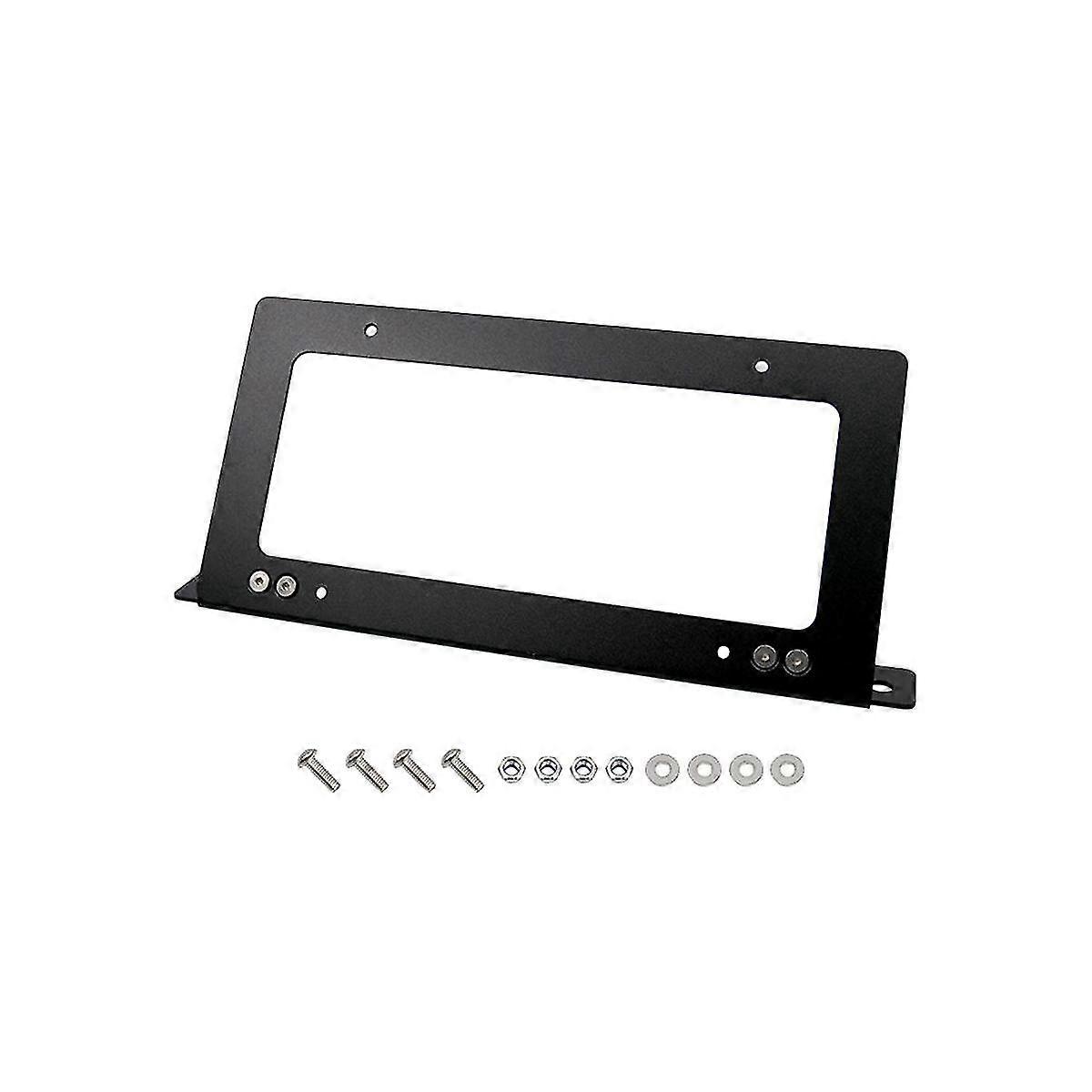 Car Front License Plate Frames Bracket For 2021-2022 Mounting Bracket Holder Modular Bumper No Dril
