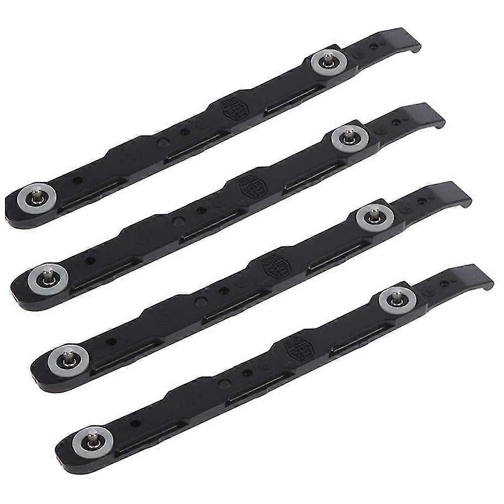 4 Pack Chassis Hard Drive Mounting Rails Chassis Hard Drive Rails For 3.5inch Hdd Bracket,black