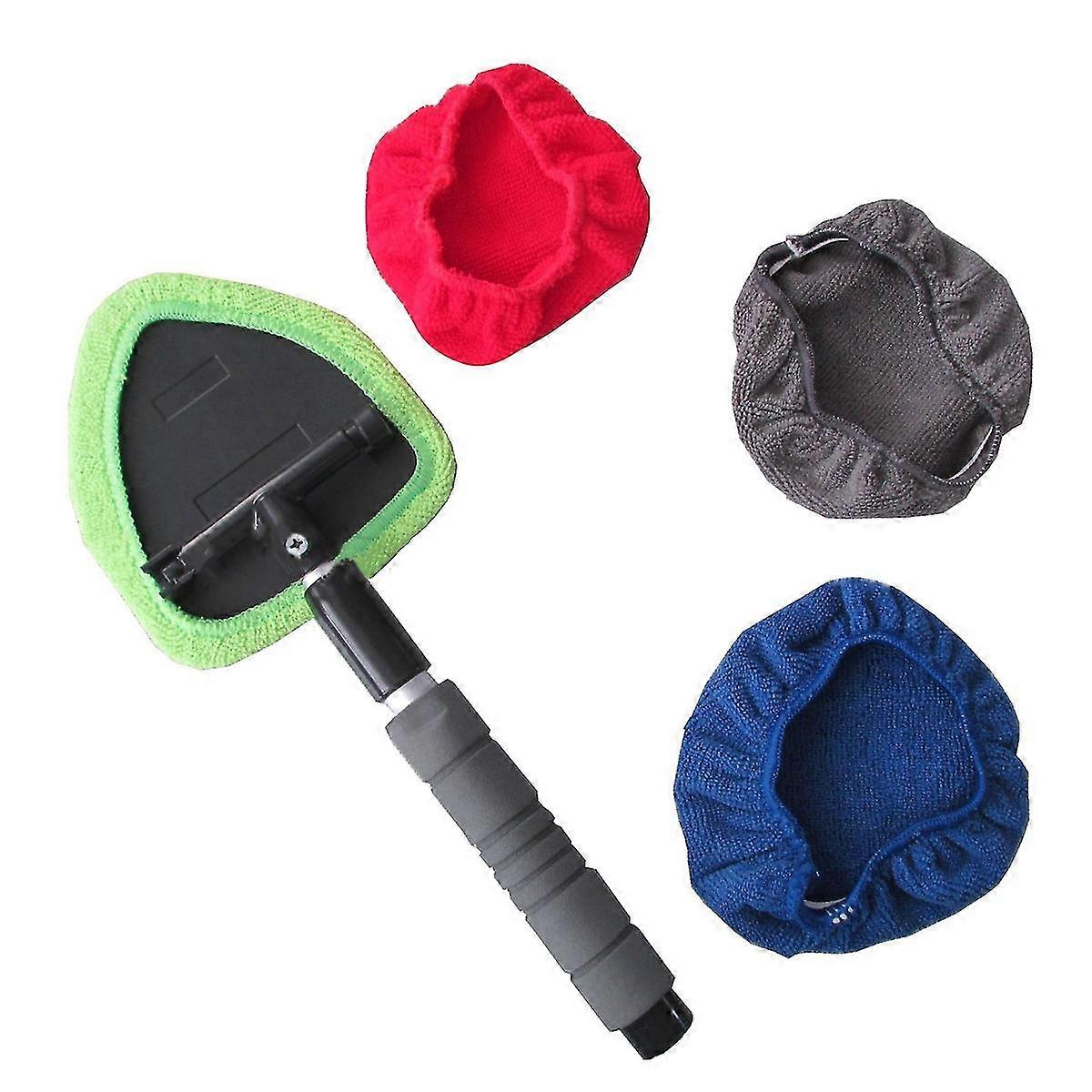 Glass Demister Windshield Removable Handle Car Cleaning Brush Kit