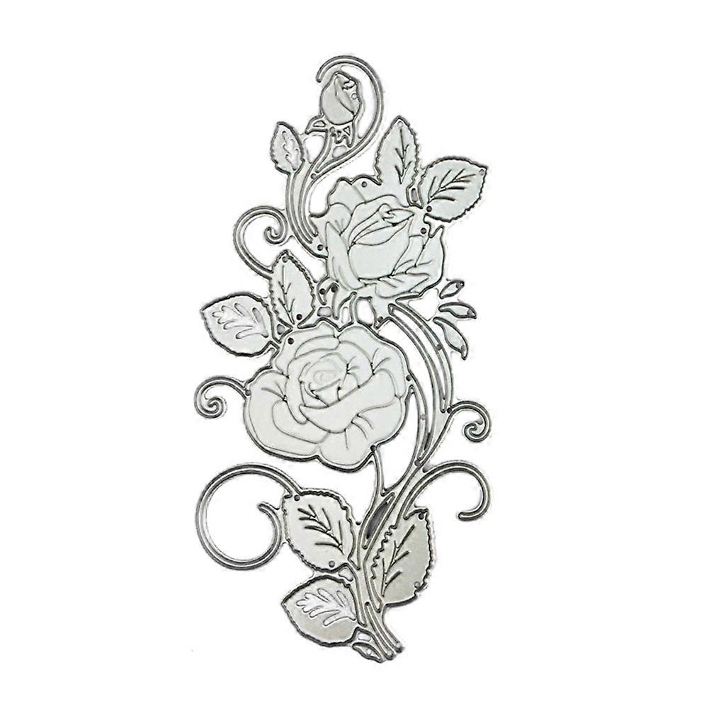Flower Rose Metal Cutting Dies DIY Scrapbooking Emboss Paper Cards Album Stencil