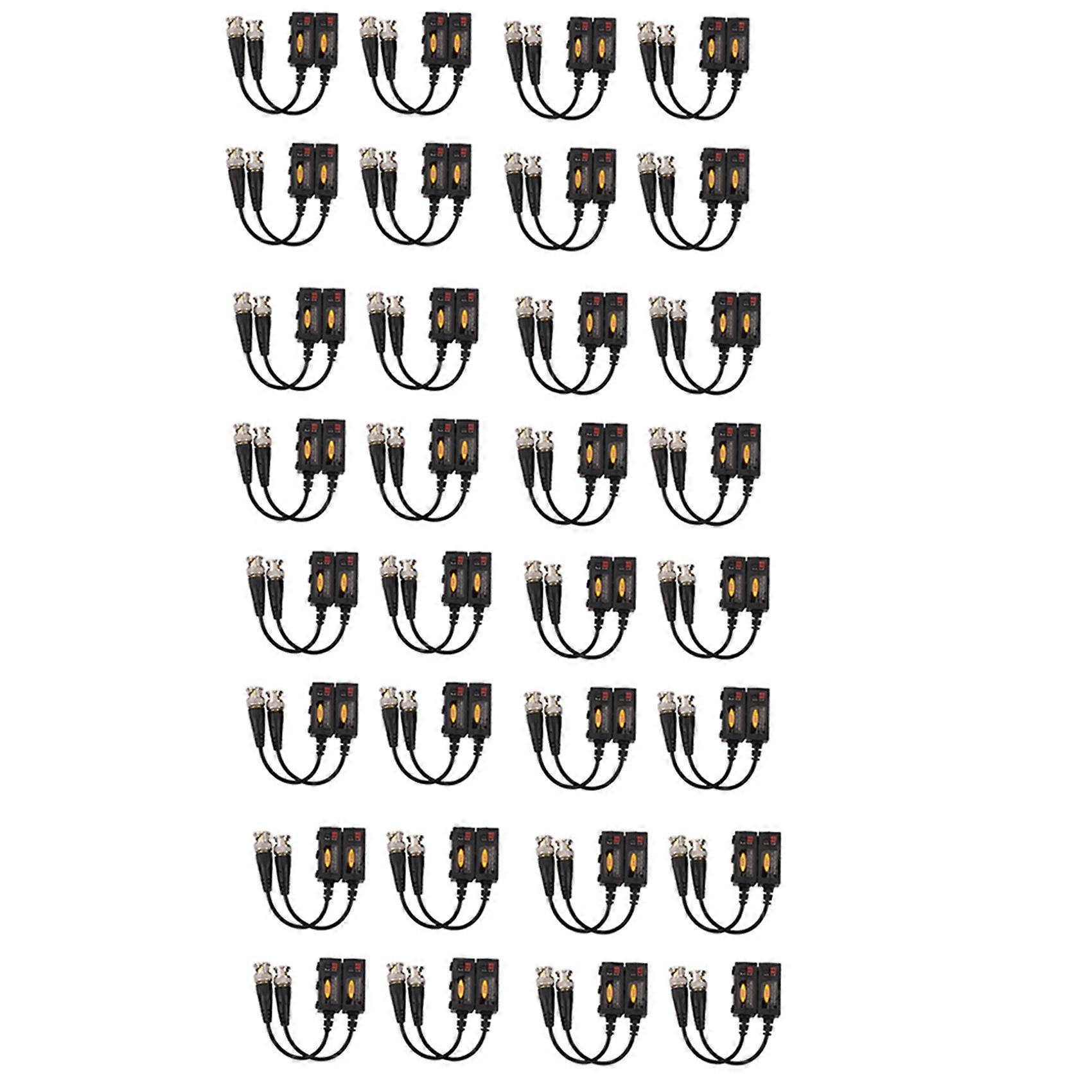 1080P AHD/HD-CVI/TVI/CVBS Passive HD Video Balun Transmitter 32 Pairs (UTP Up to 350M-600M)