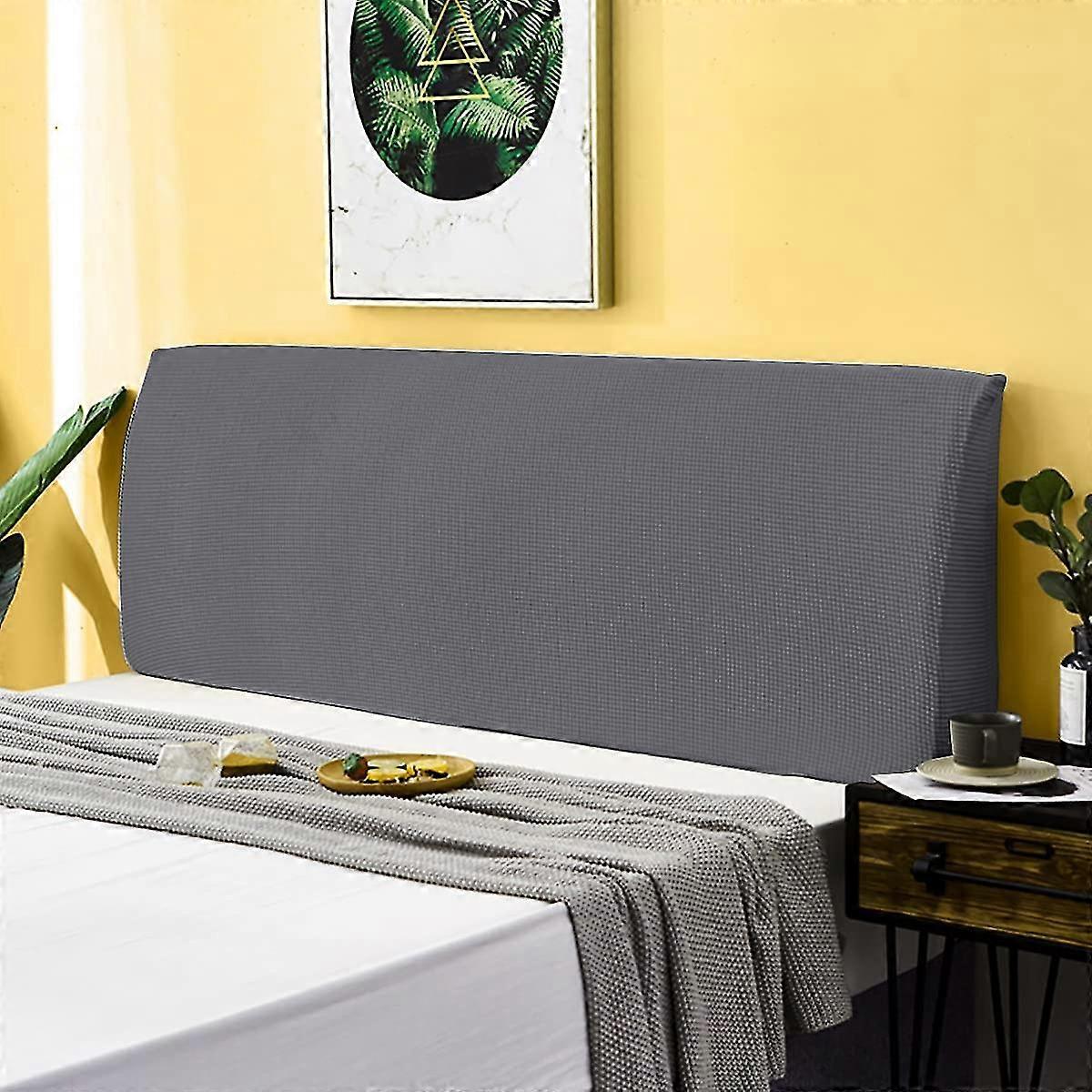 Seng hodegjerde slipcovers, seng hodegjerde deksel strekkbart støvdeksel