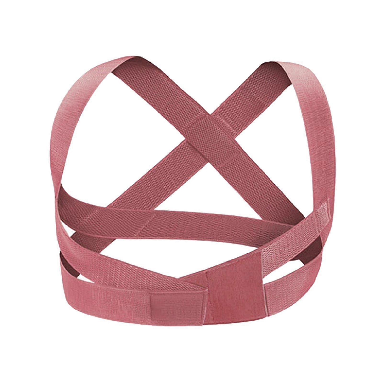 Adjustable Posture Corrector Back Shoulder Support Correct Brace S Red