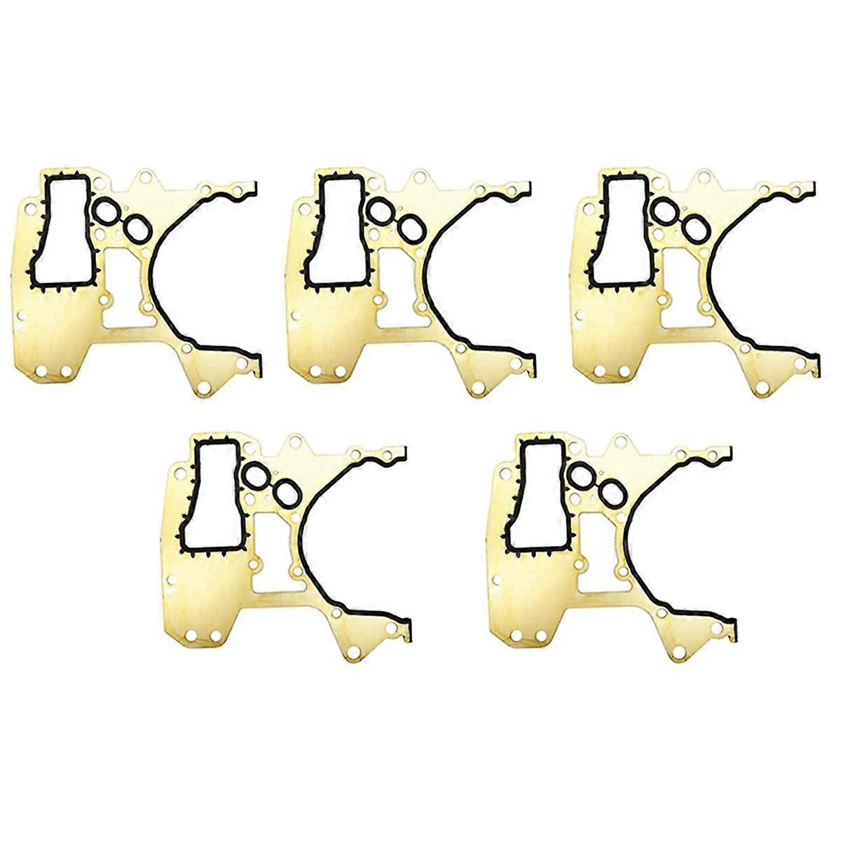 5Pcs Engine Timing Case Cover Gasket 24405911, 71739783 for / G/H/J Corsa D/E Zafira C