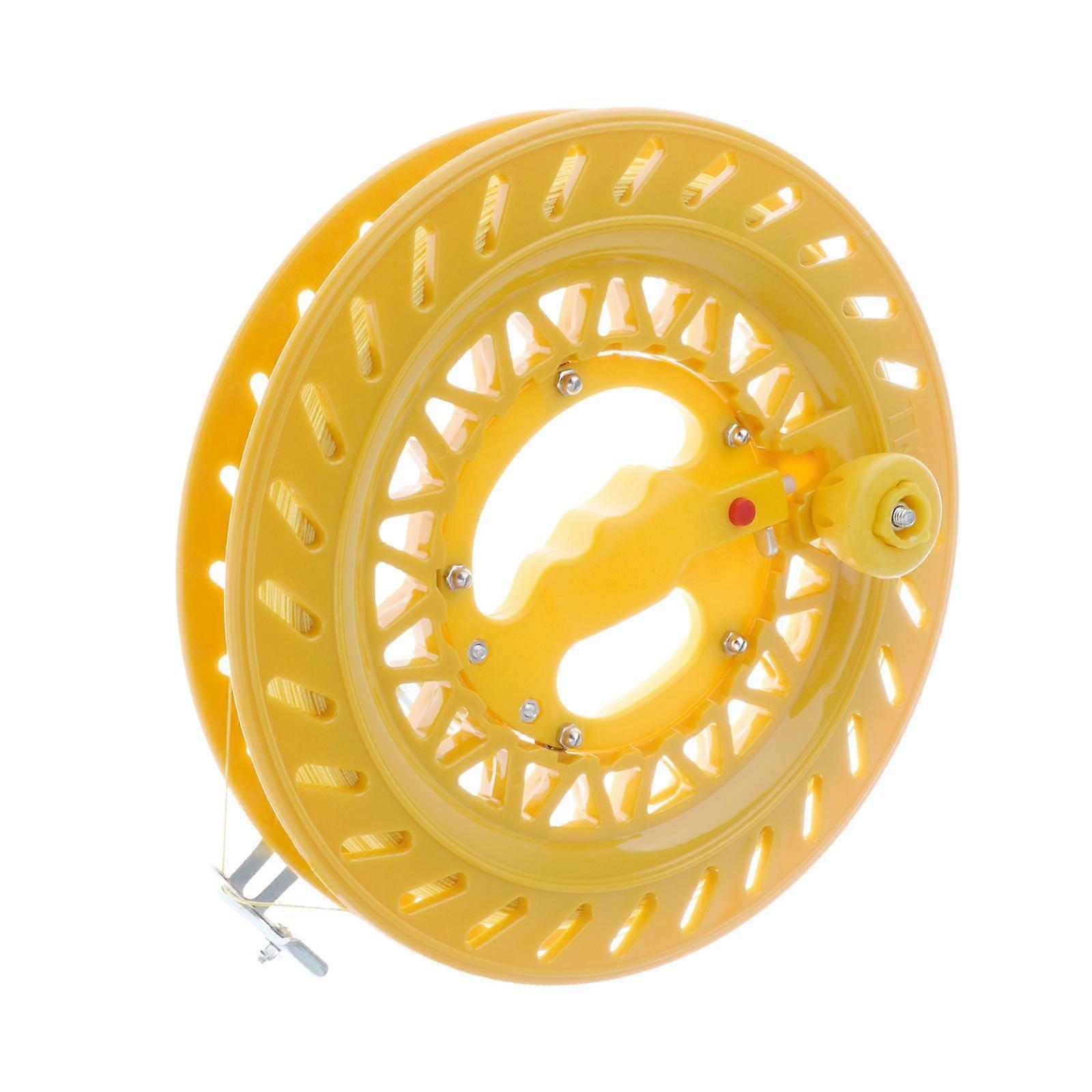 Kite Line String Winder Attività All'aperto Uomini Professionali con 700M String Giallo