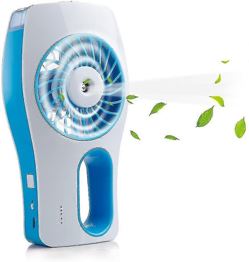 Mini Fan With Cooling Hand Fan. Hand Fan With Water Spray Device