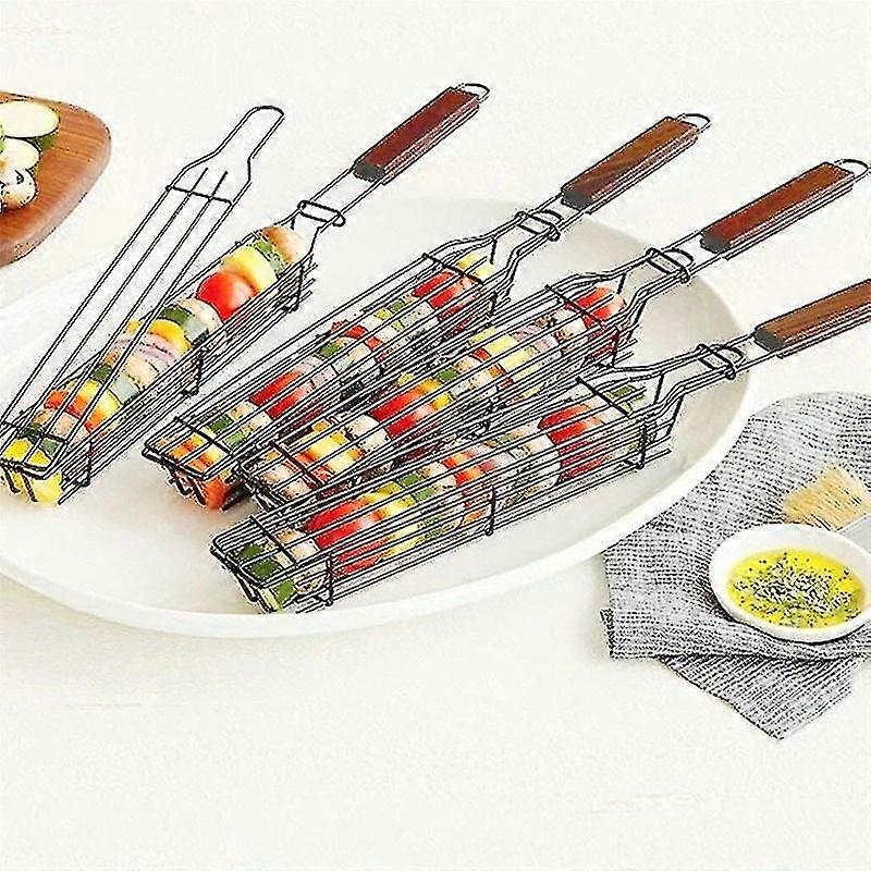 Barbecue Baskets Bbq Barbecue Net Barbecue Tools Barbecue Baskets Grill Baskets 4pcs