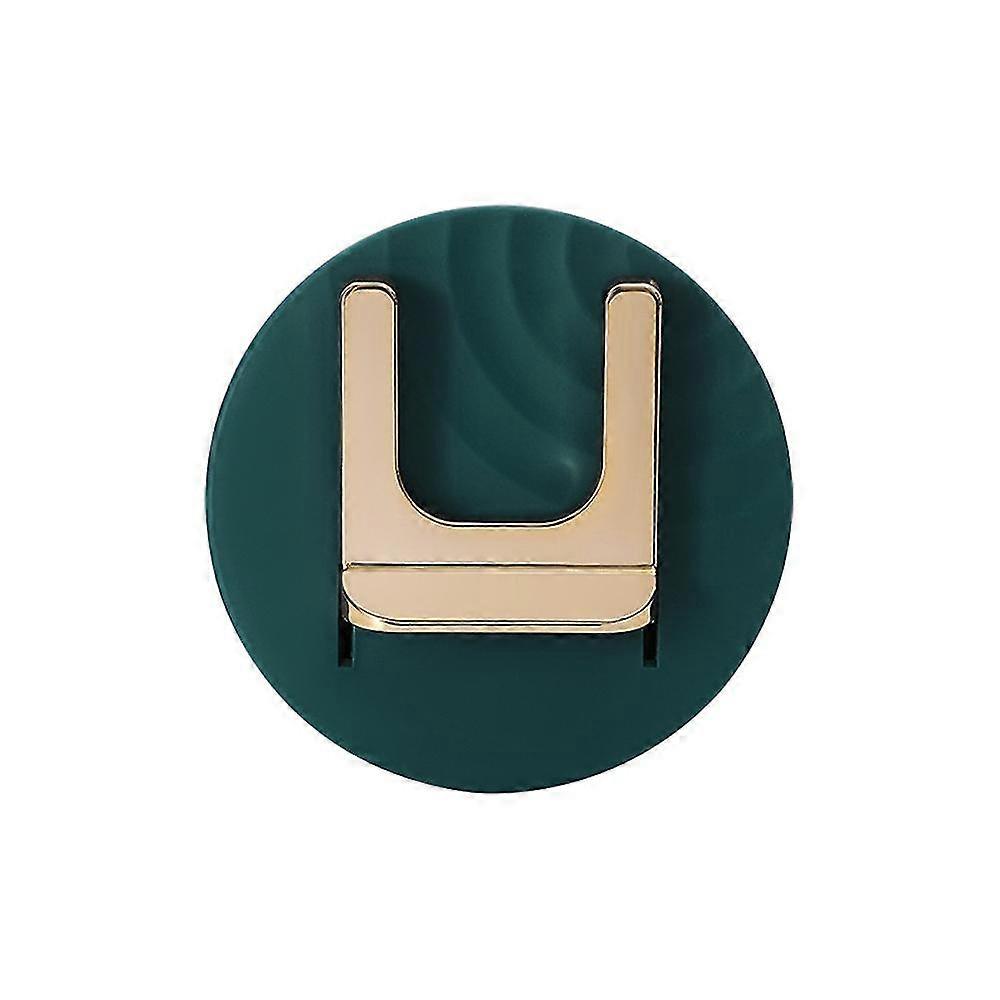 Bathroom Foldable Hair Dryer Bracket Wall Mount Bracket Bracket-green