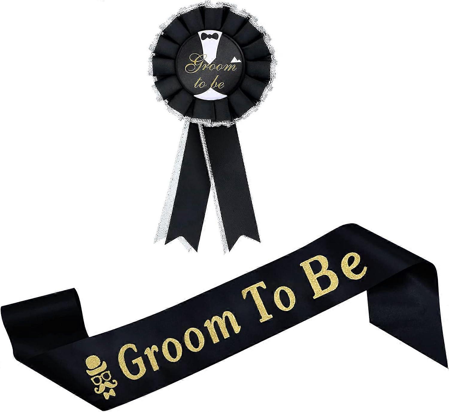 Bruidegom Sjerp en Badge Set - Stag Do Accessoires