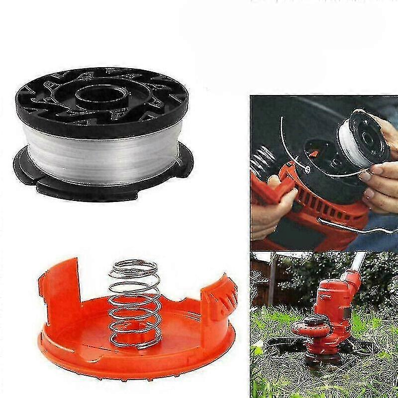 Orange Cover Cap+Spool Line Top For Black  Decker Spare String Trimmer Strimmer