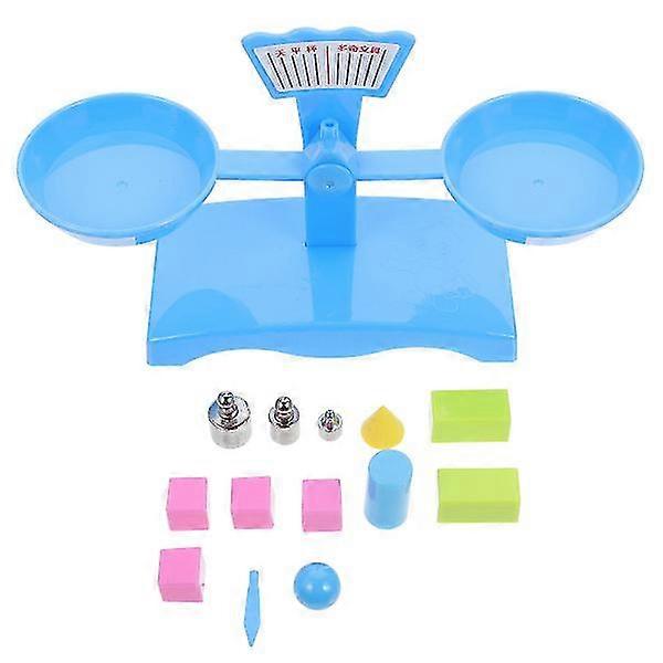1 Set Experiment Scale Toy Math Weighing Scale Balance Scale Learning Kit