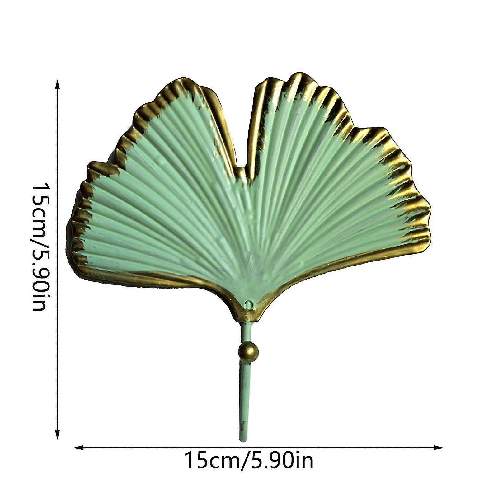 クリエイティブミニフックハンギングリストコートフックウォールフックホーム装飾葉