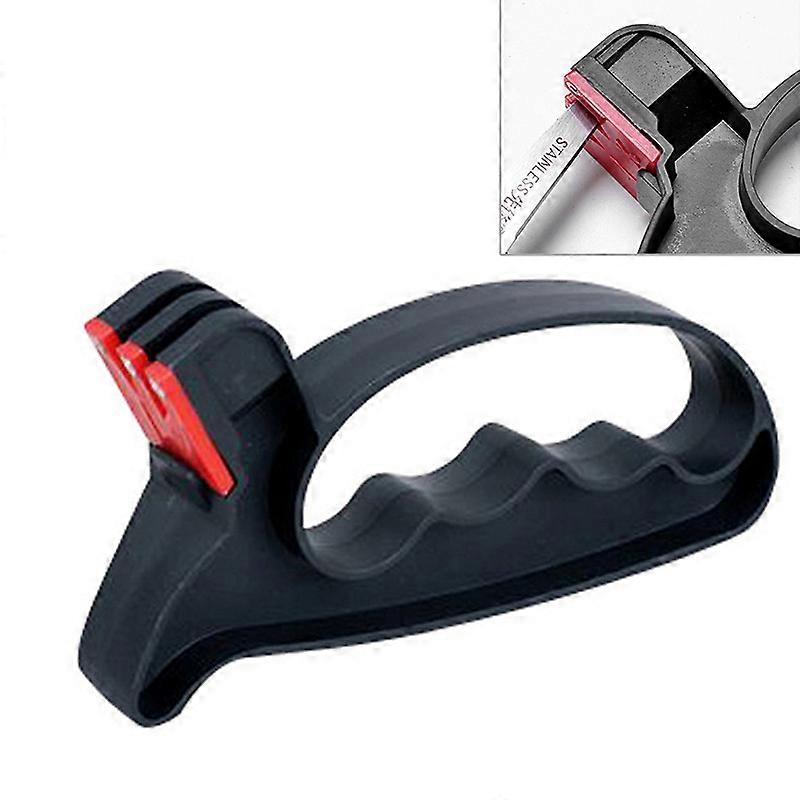 2019 Newest 2 In 1 Handheld Knife Scissor Blade Knife Sharpener Sharpening Cooking Tools Perfect Grindstone Kitchen Tools