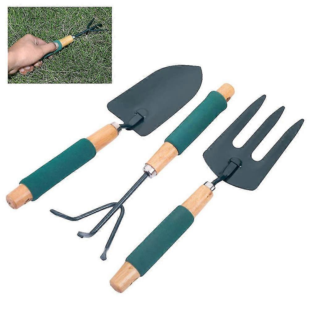 3 Pieces Mini Garden Tool Set,garden Handle With Sponge Handle Tool Set