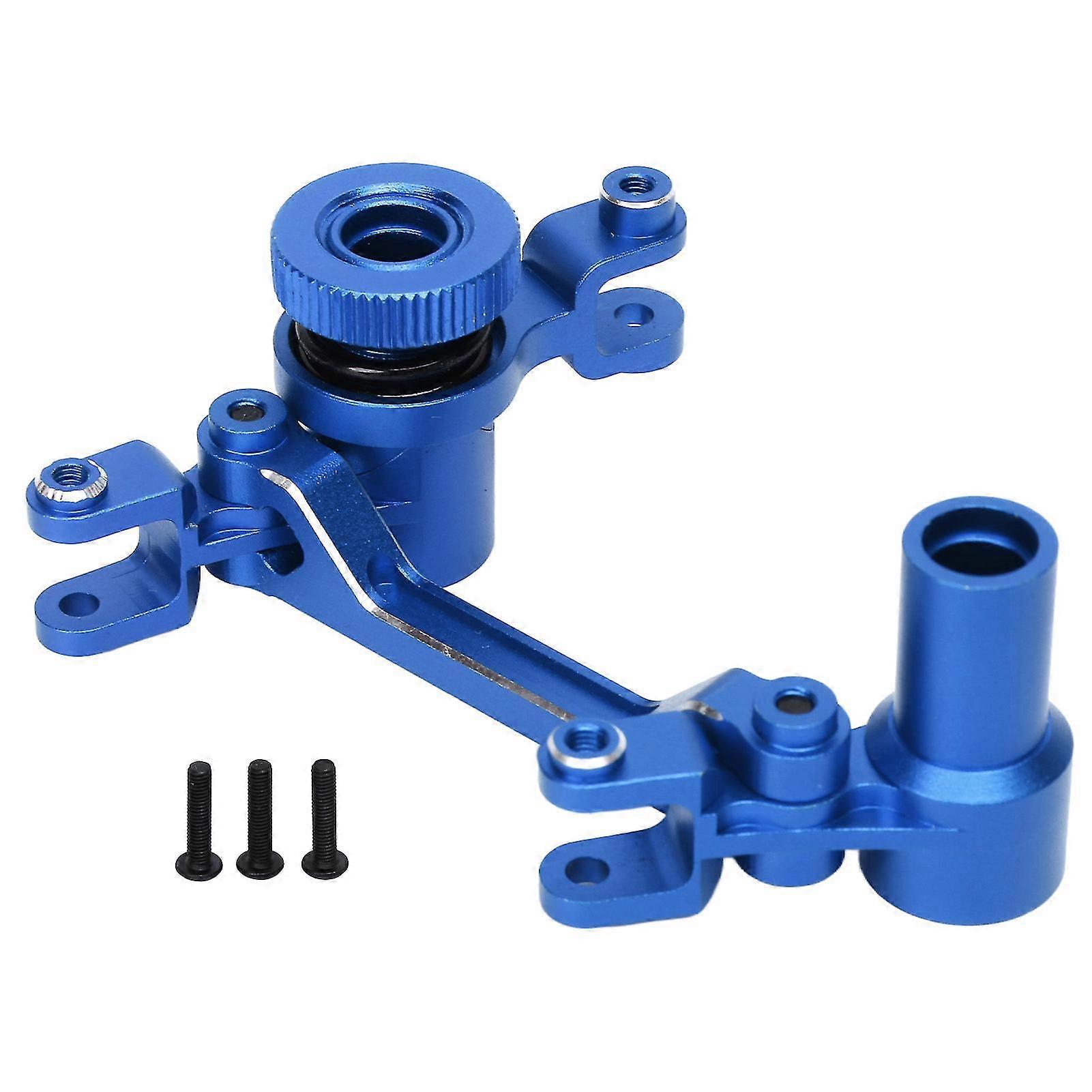 Blue High Strength Lightweight Aluminium Alloy RC Steering Set compatible with Traxxas 1:7 UDR RC Car