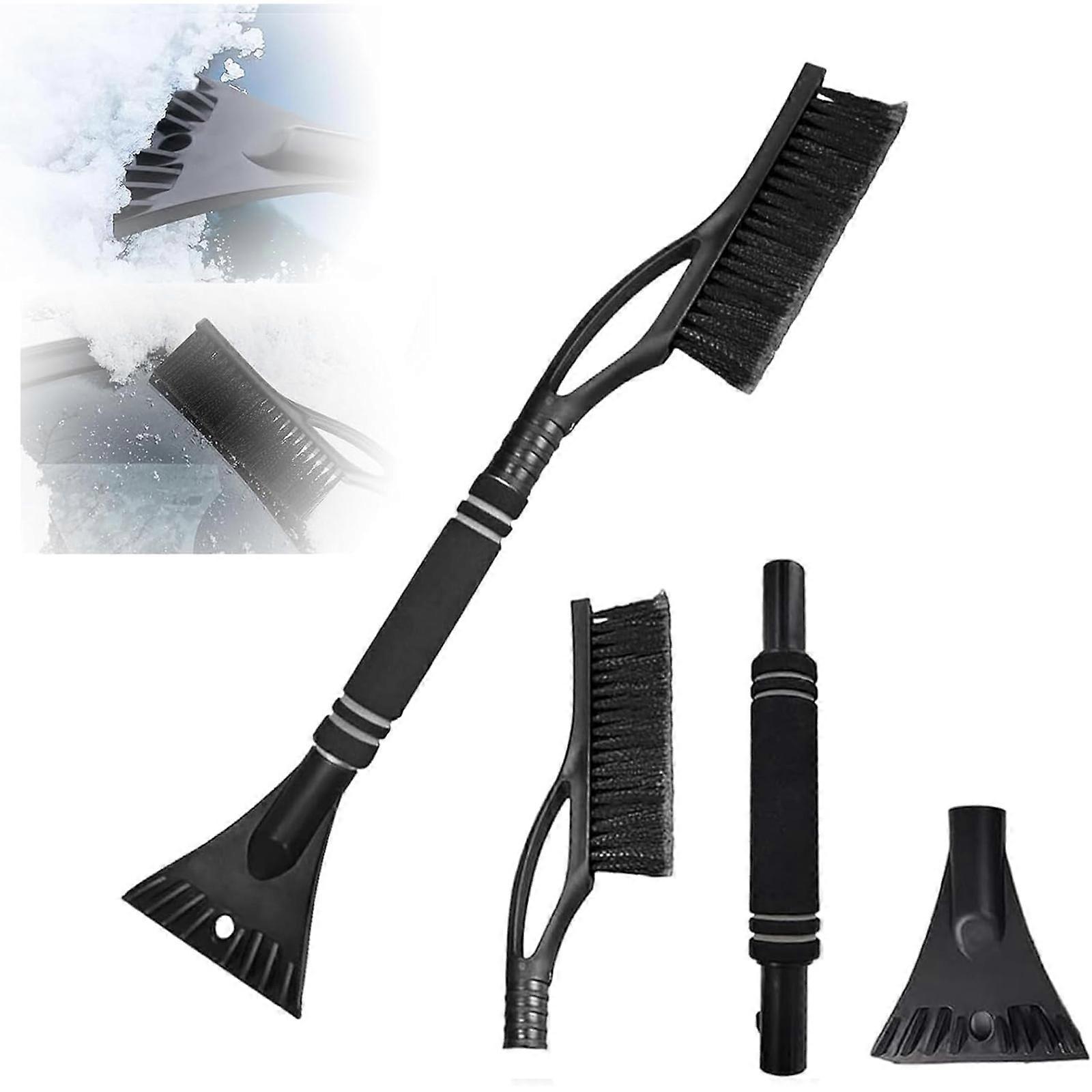 2-in-1 Detachable Snow Brush and Ice Scraper Suitable for Cars, Trucks, SUVs