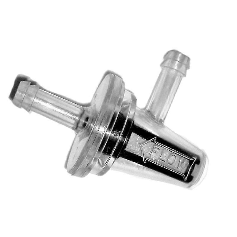1Pcs Universal Motorcycle Right Angle Inline Filter 1/4 Inch 6mm Hose Lines for