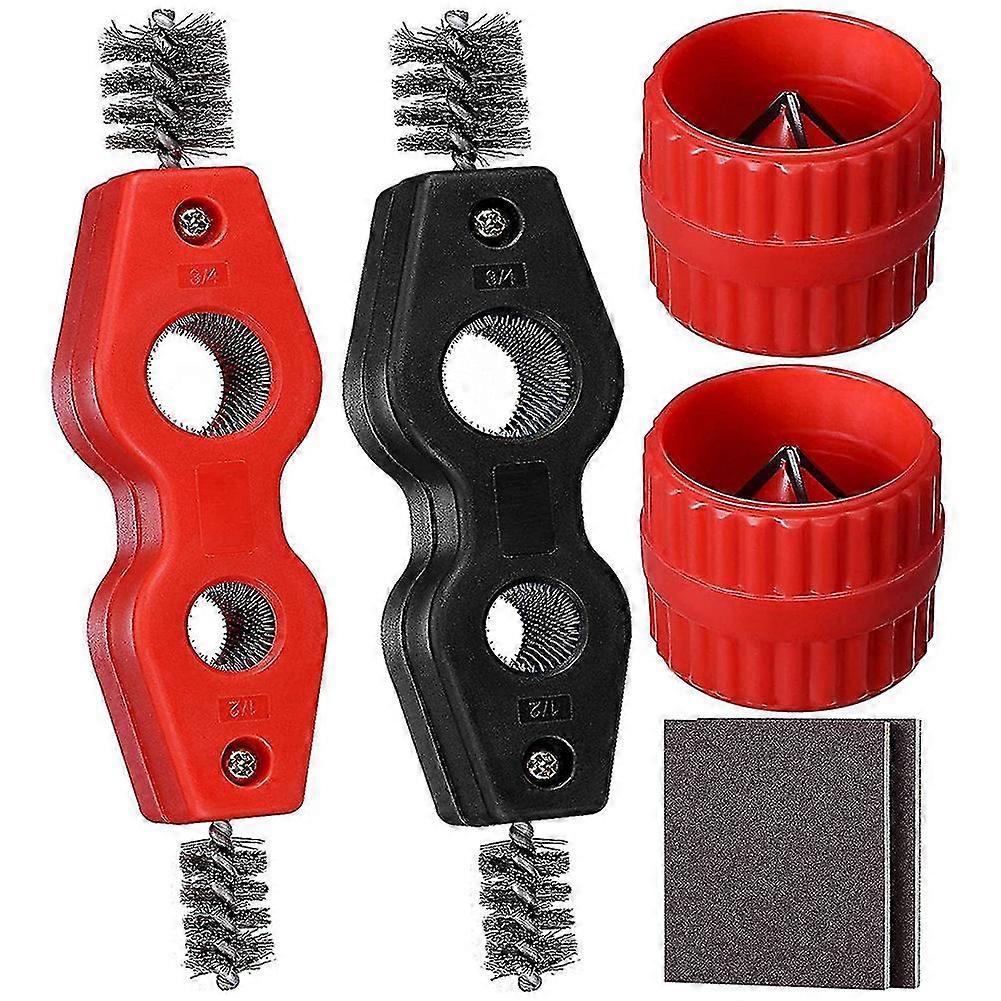 Copper Pipe Cleaner,reamer,sanding Sponge Set,reamer,for Pvc Pipes