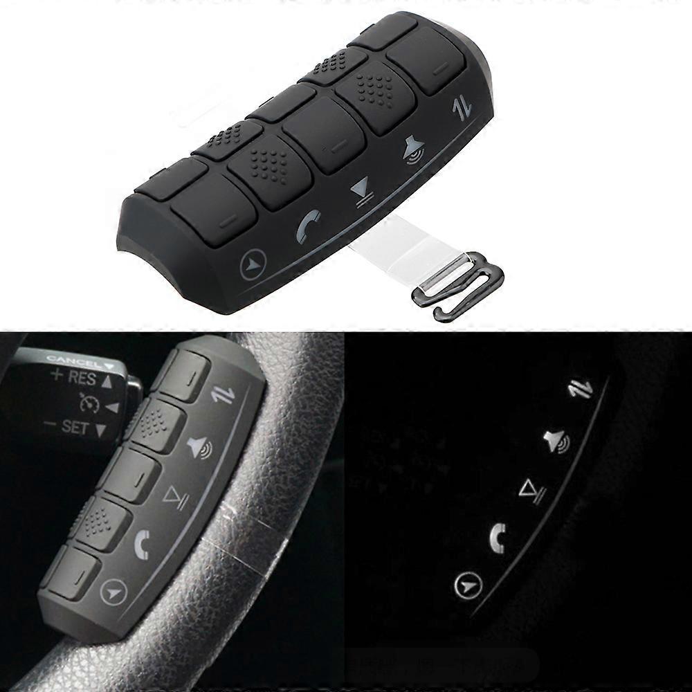 Universal Steering Wheel Button Wireless Controller Car Radio DVD GPS Player Car Remote Controls Multi-function LCD Backlight