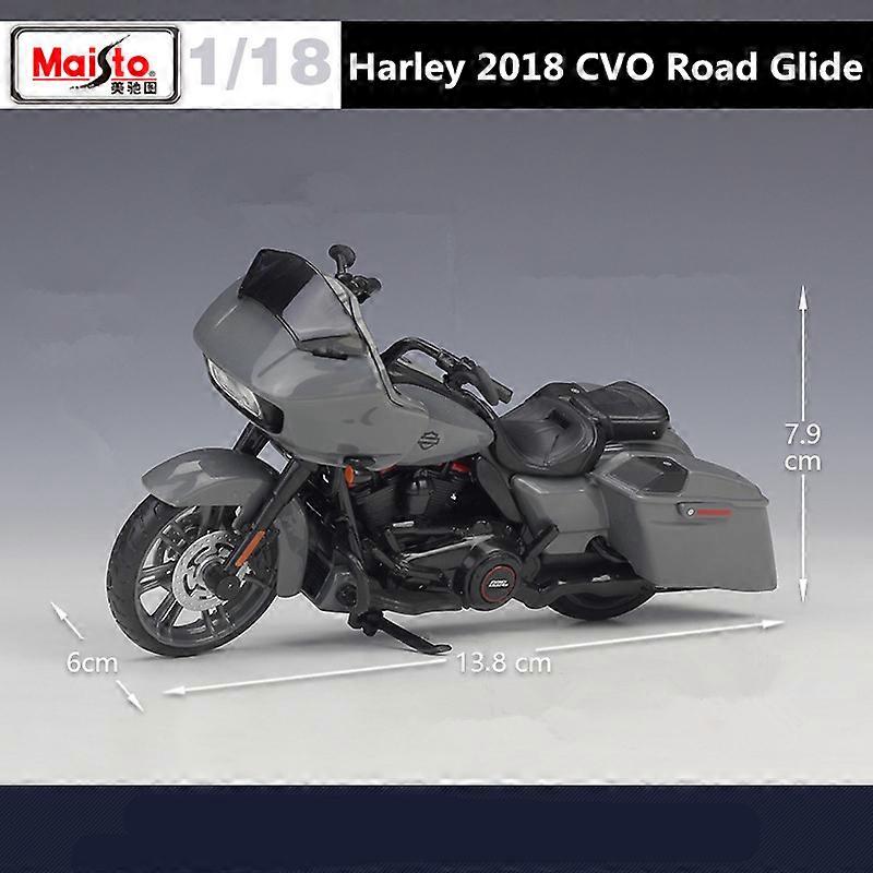 Maisto 1:18 Harley Davidson 2018 CVO Road Glide Alloy Motorcycle