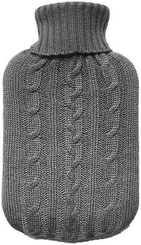 Thermos Knit Cover - Grey Knit Insulator - Cap Only (Does Not Include Thermos)