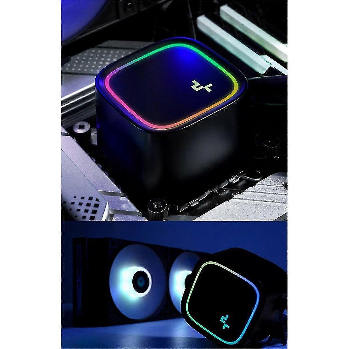 Computer Cpu Radiator Ls520 Se Digital 240mm Cpu Aio Liquid Cooler With 4th Gen Dual-chamber Pump, Argb Fans