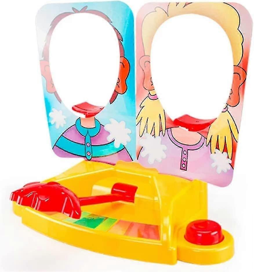 Pie Face Game, Pie Face Game For Kids, Cakecream Pie In The Face, Parent-child Family Party Interactive Game Toys TW