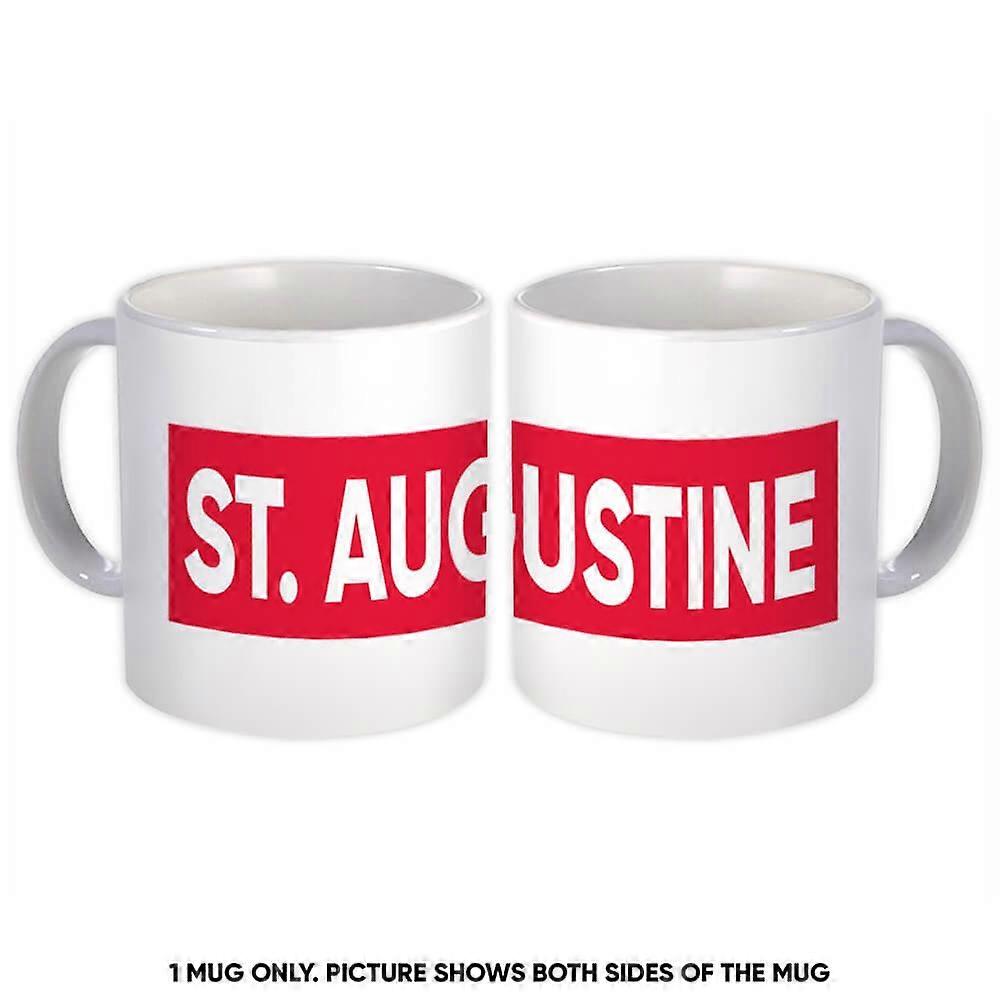 Gift Mug: St. Augustine Florida Red
