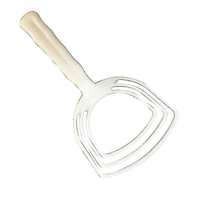 Meat Bone Dust Scraper Bone Scraper Professional Square Pe Kitchen Gadgets Kitchen Bone Flakes Dust Remover (white)