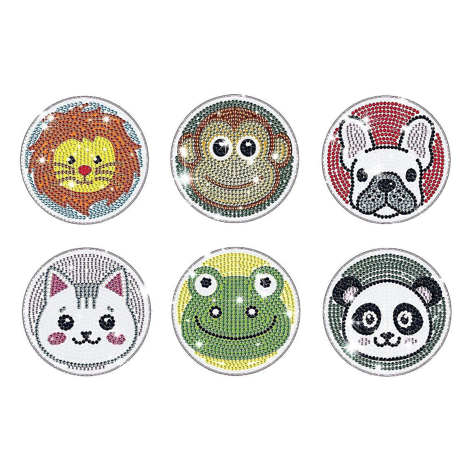 Coaster Holder Diamond Paint Coasters Creative Table Decoration Home Decor Durable Cork Pads