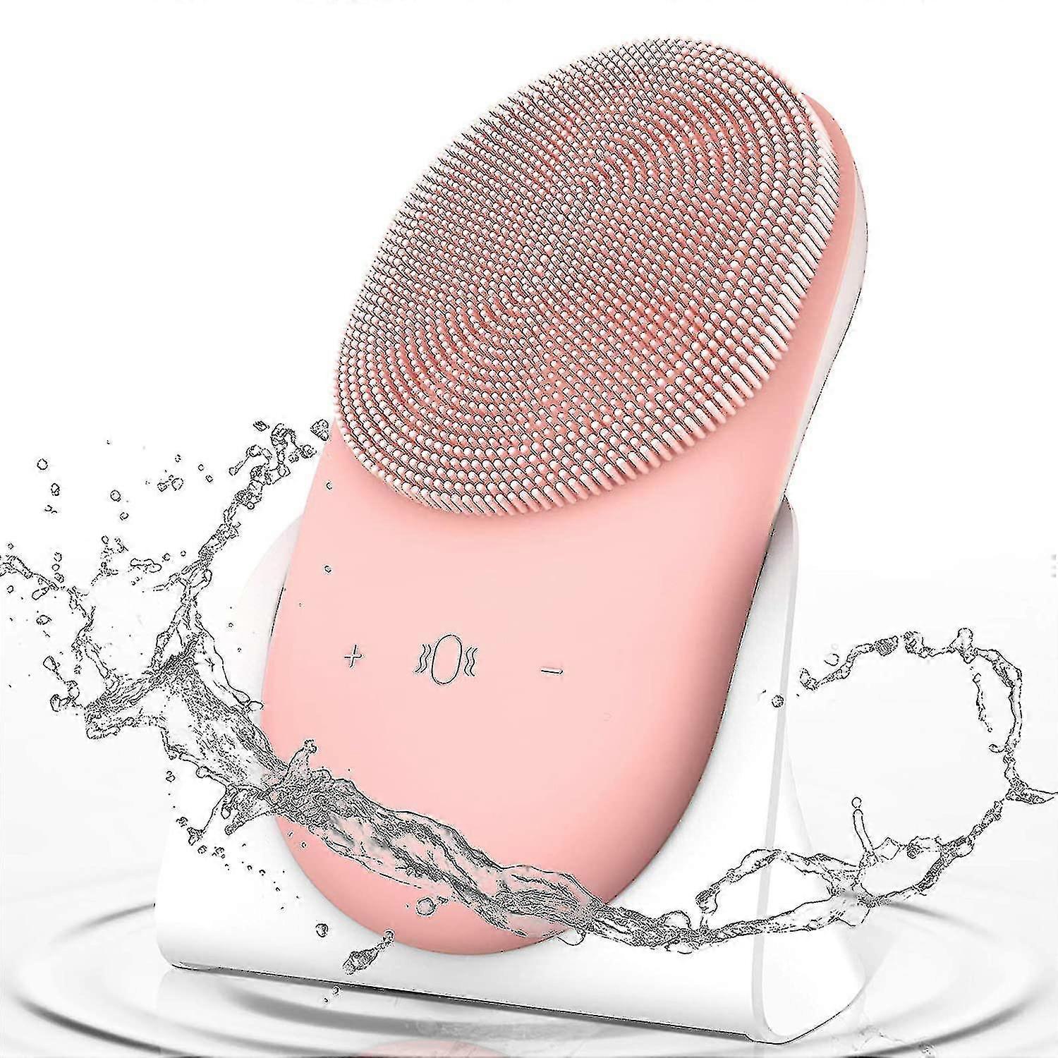 Facial Cleansing Brush,sonic Waterproof Cleansing Brush(8 Speeds)