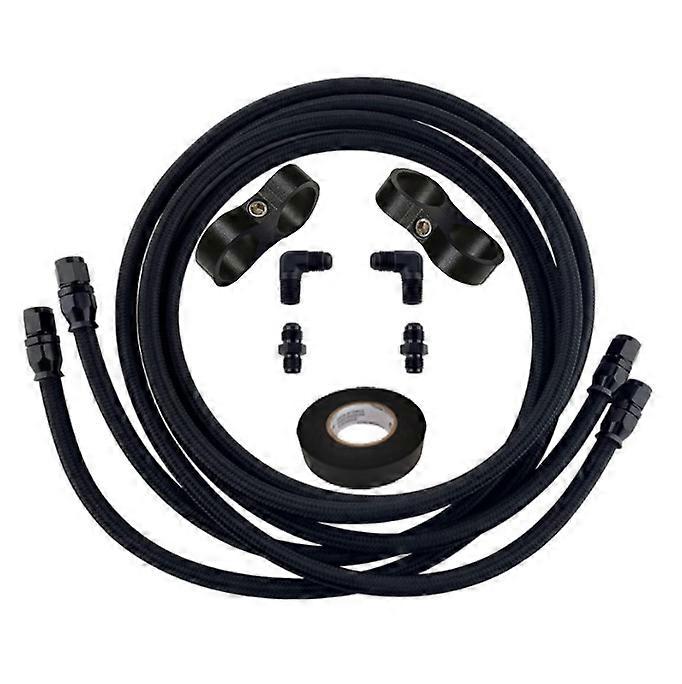 6AN Flexibler PTFE-Transferkühler-Schlauchverbinder 4L60/700R4/TH350/TH400