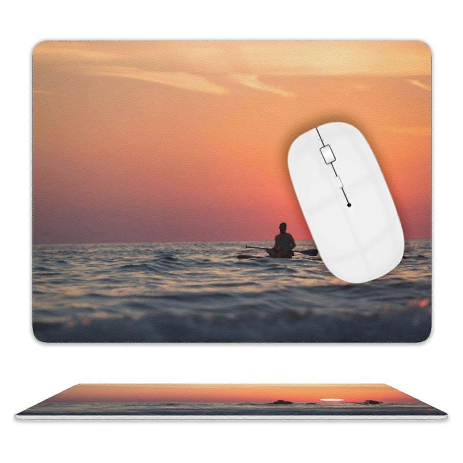 Wave Print Mouse Pad For Laptop_y High Quality
