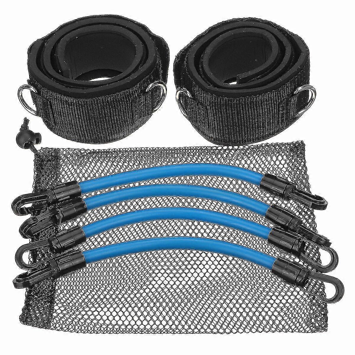 Multi-function Leg Resistance Bands Home Fitness Strength Training Pilates Flexbands