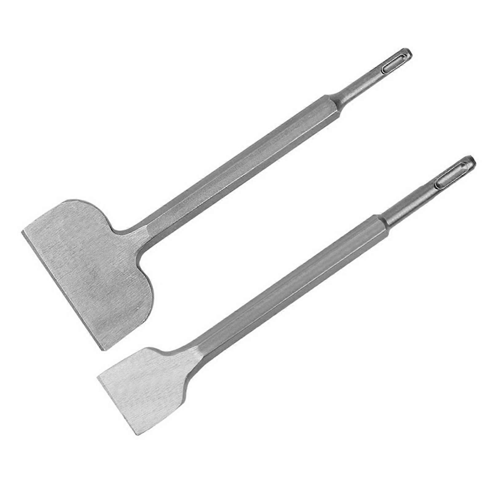 Wide Tile Removal Chisel Floor Scraper Cranked Tile Removal Chisel with Round Shank