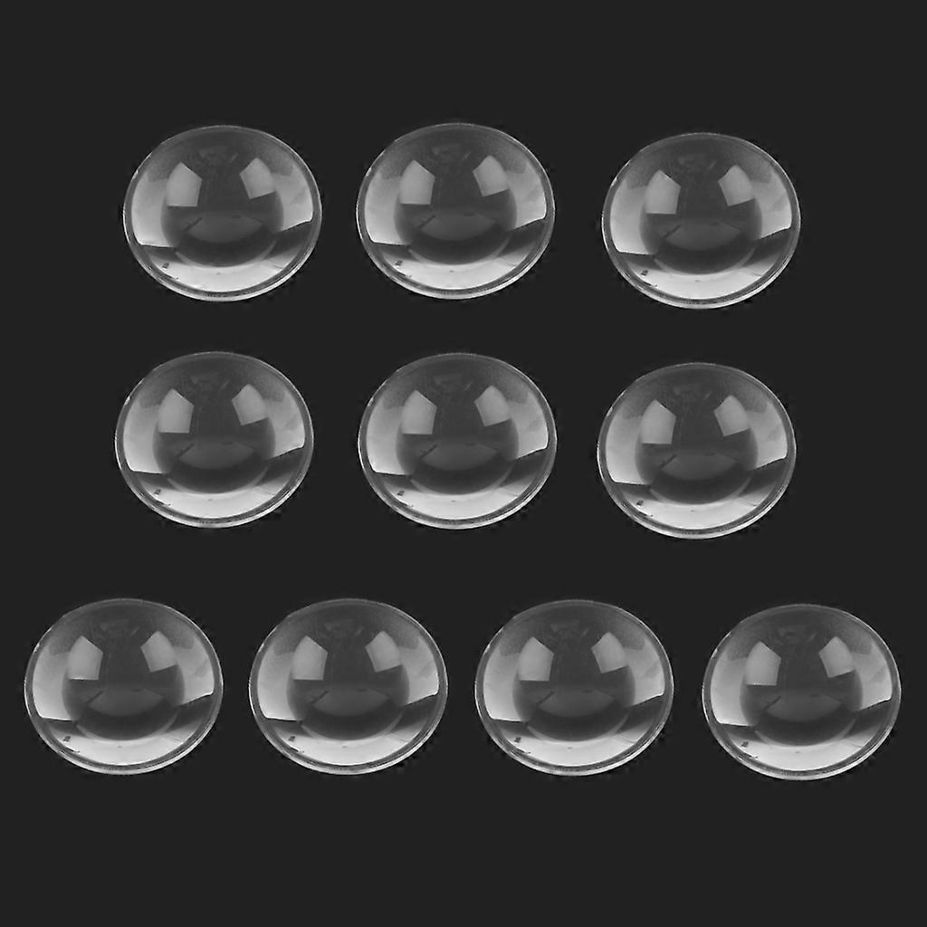 10 kpl linssimäinen bikonvex-linssi 3D virtuaaliset VR-lasit linssi läpinäkyvä