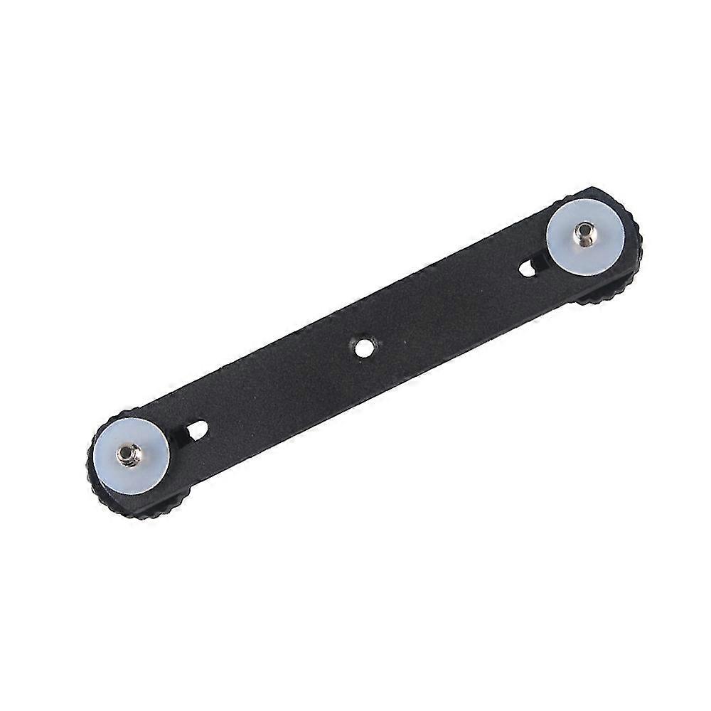 Double Flash Bracket 1/4" Mounting Screw for Speedlite Video Light Hand Grip Camera Hot Shoe