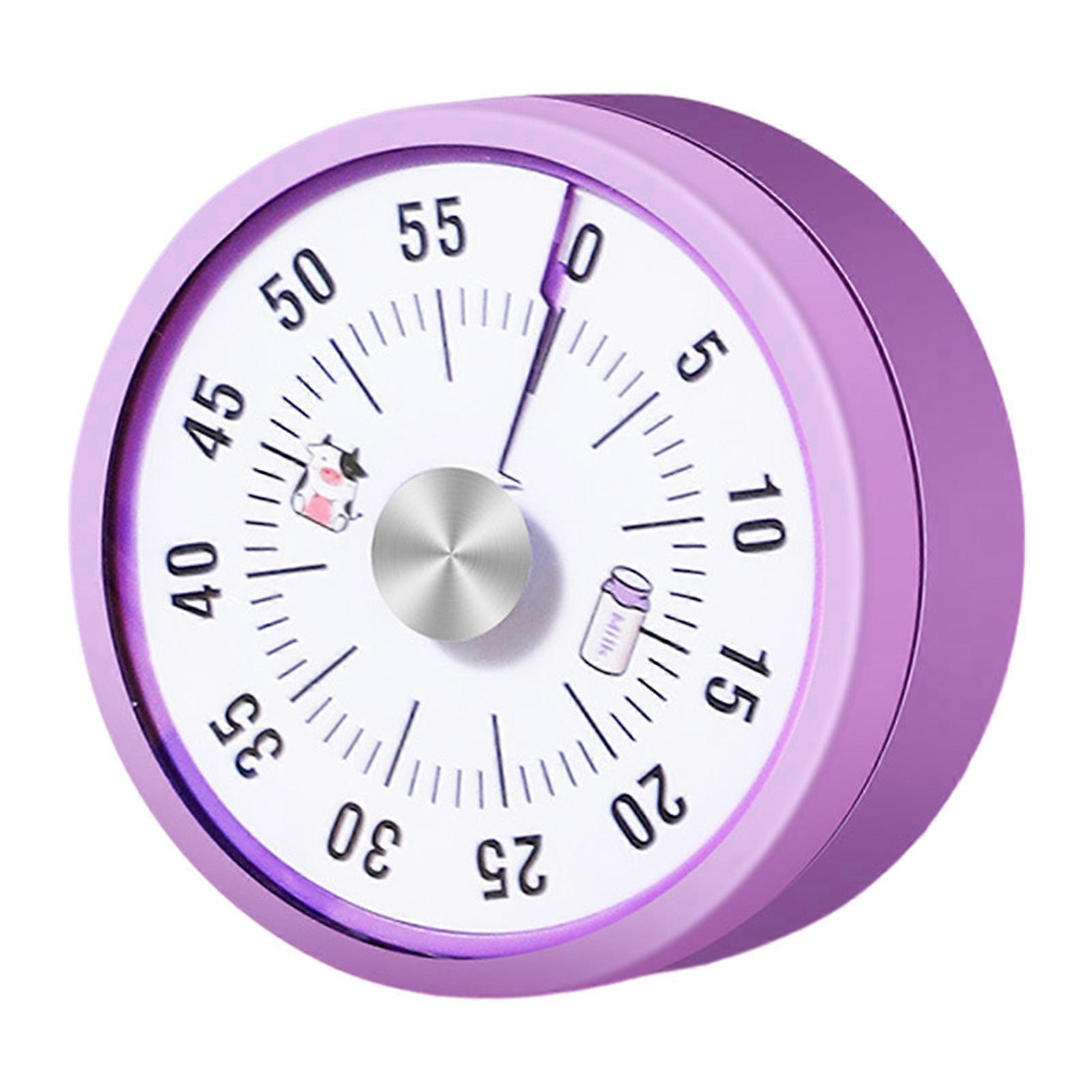 Visual Countdown Timer for Classroom Silent Magnetic Kitchen Timer 60 Minute Oversize Timer with Optional Alarm Modes for Kids And Adults
