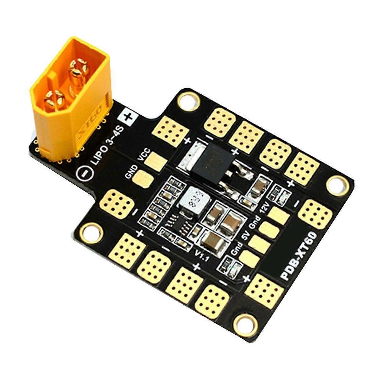 Pour les systèmes PDB Power Distribution Board XT60 W/BEC 5V 12V pour QAV250 RC FPV Quadcopter Multicopter Drone