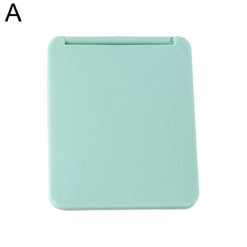 Foldable Makeup Mirror Double Sided Small Mirror HD Portable 7.5x6cm