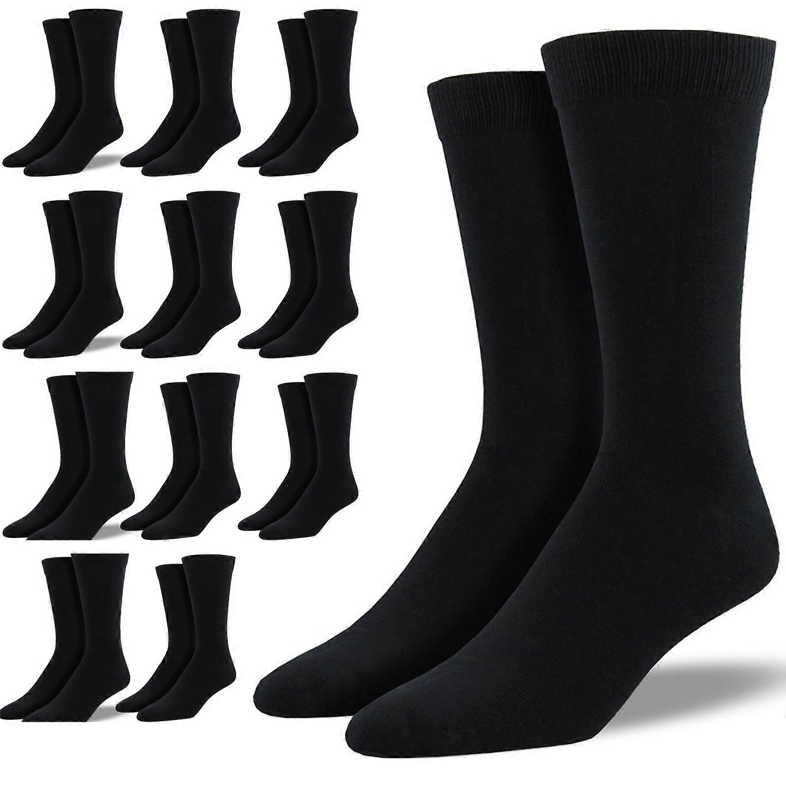 12 Pairs Premium Bamboo Loose Top Socks Diabetic Diabetes Circulation Eco Sox
