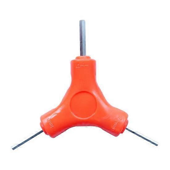 2.5/3/4/5/6/8mm 3 Way Hexagonal Wrench Spanner Cycling Bicycle Bike Repair Tool