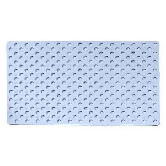 Bath Tub Shower Mat with Suction Cups Non-Slip Large Drainage Holes Design Wear Resistant Quick Dry