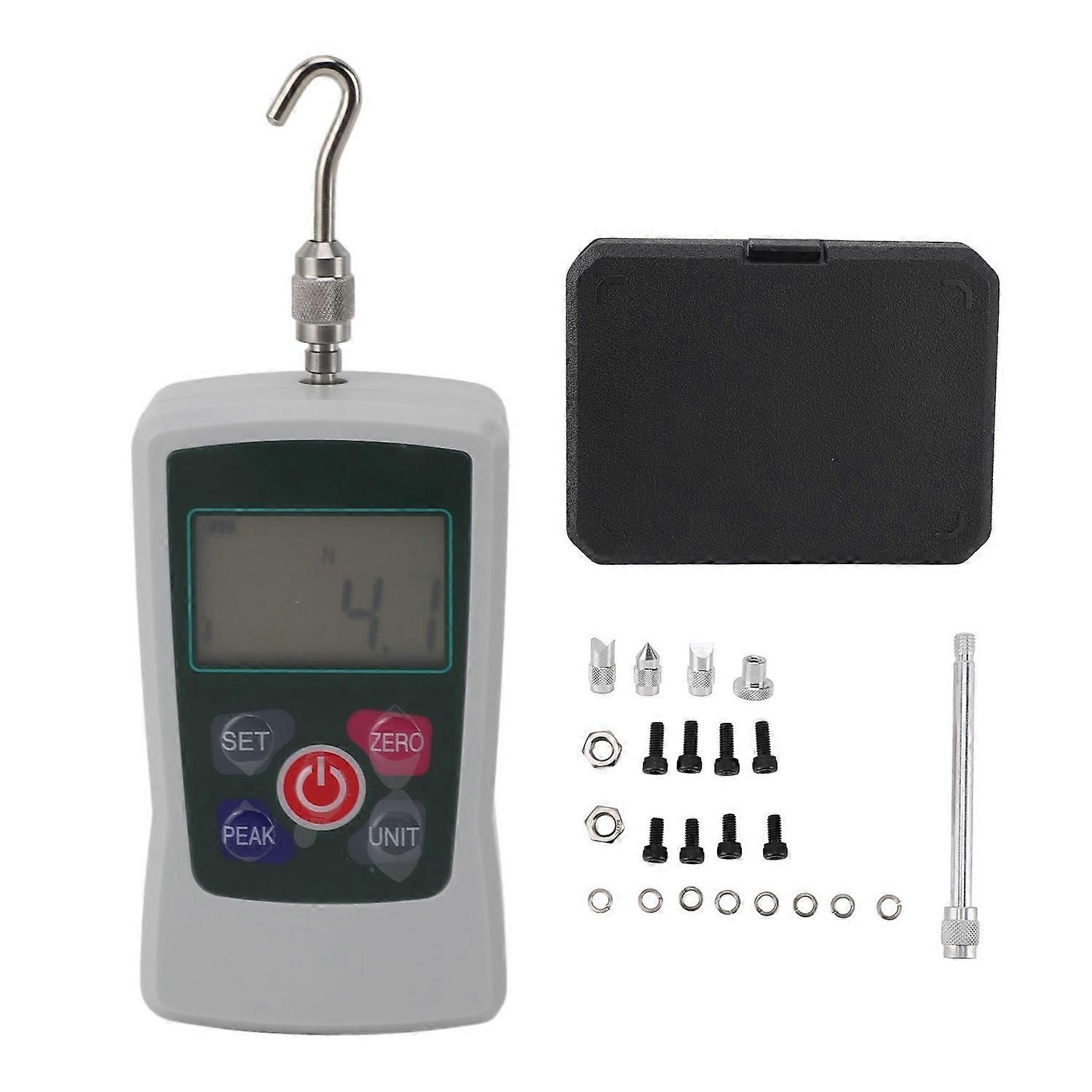 Digital Force Gauge 100N Mini Push Pull Tester Meter Multi Functional High Accuracy Built in Sensor 